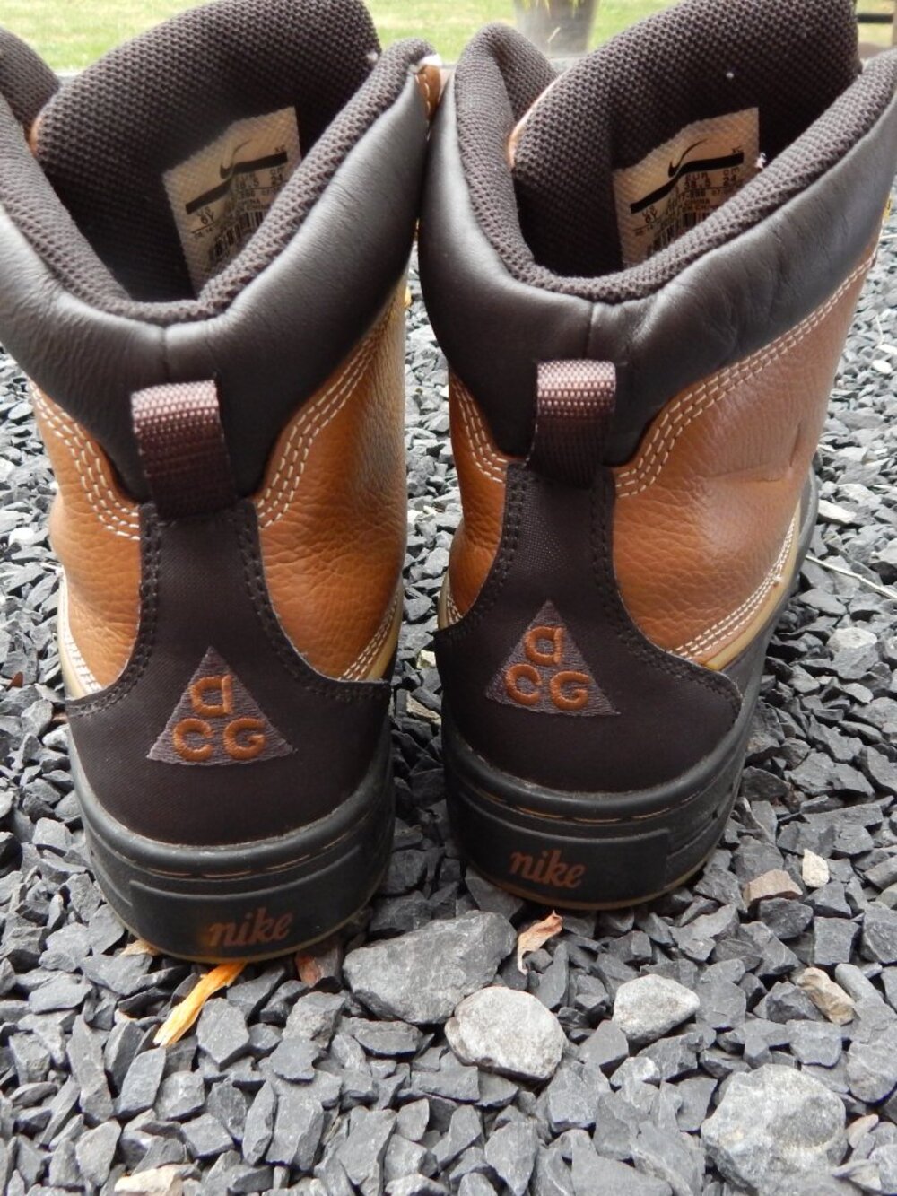 Youth Boys Duck Size 6 (6Y) Hiking Boots Nike ACG Woodside 415077-200 Worn 1X - Picture 4 of 7